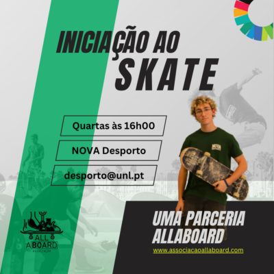 Iniciação ao Skate na NOVA