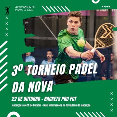 3º Torneio de PADEL da NOVA